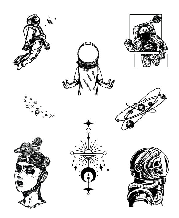Spacewalker Tattoo Bundle