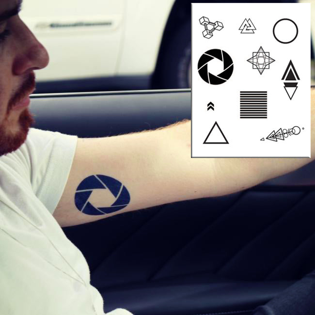 Geometric Fusion- Semi-Permanent Tattoo By Easy.ink™ - The ...