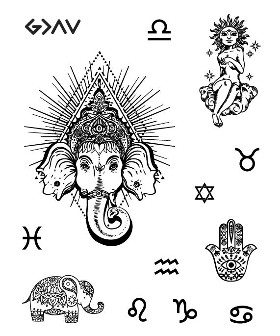 Protection - Semi-Permanent Tattoo By Easy.ink™ - The Revolutionary ...