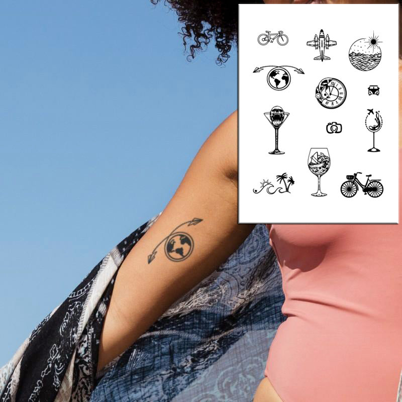 Trip Venture Semi-Permanent Tattoo By Easy.ink™ - The Revolutionary ...