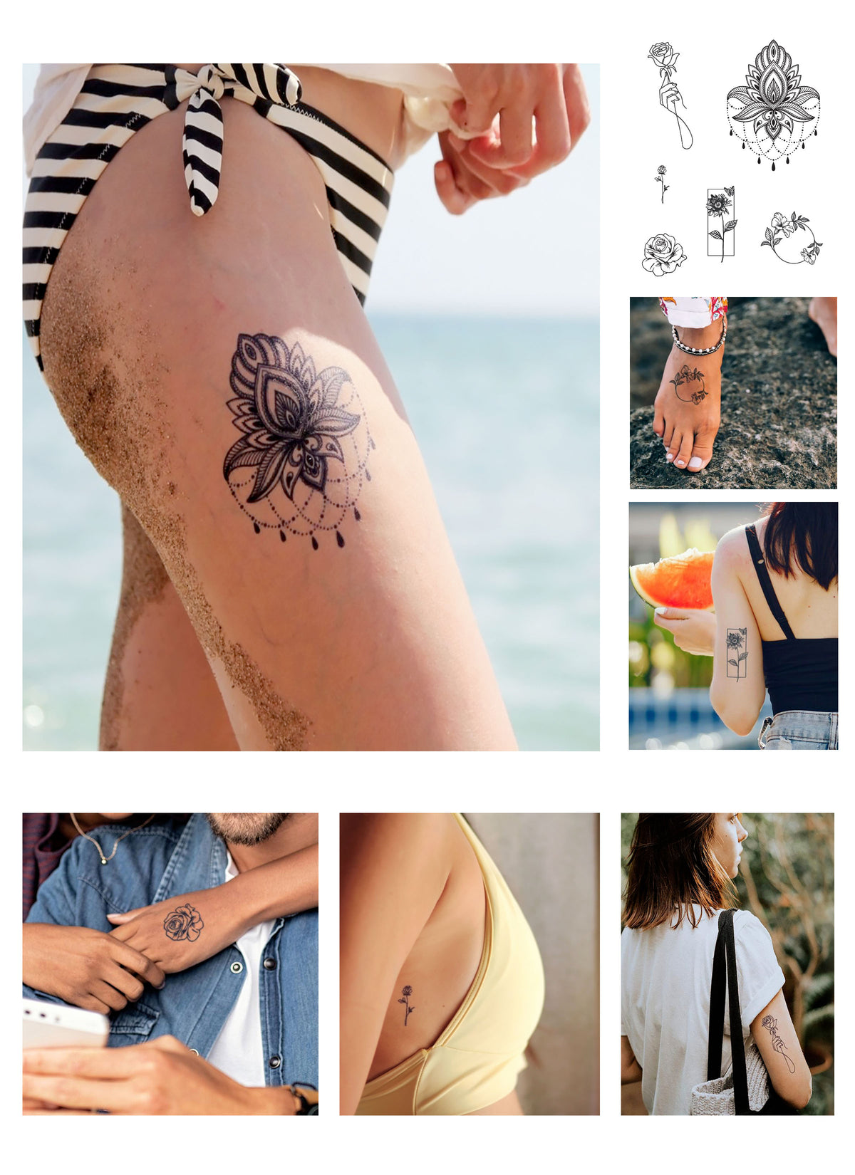 FlowerInk Tattoo Bundle