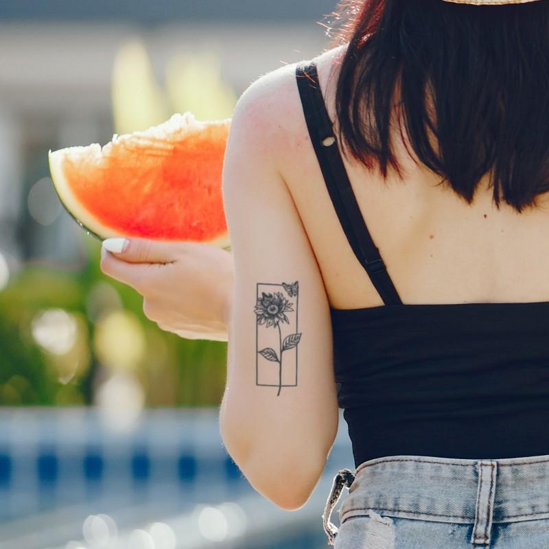 Flower Ink- Semi-Permanent Tattoo By Easy.ink™ - The Revolutionary Long ...