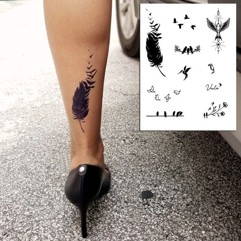 feather quill tattoo on hand | Feather tattoo design, Tattoo designs, Pen  tattoo