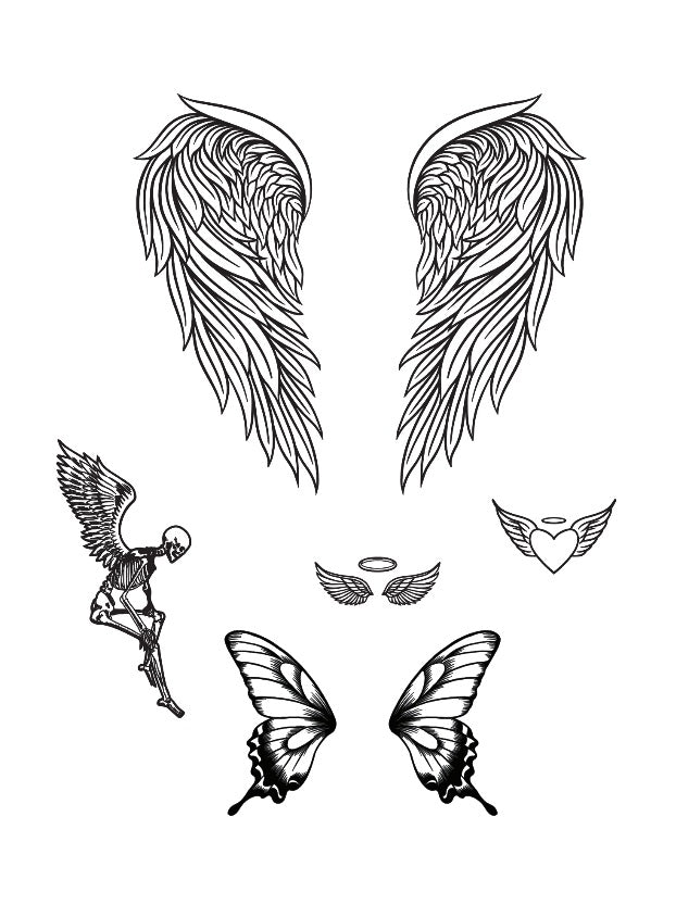 35 Breathtaking Wings Tattoo Designs | Art and Design