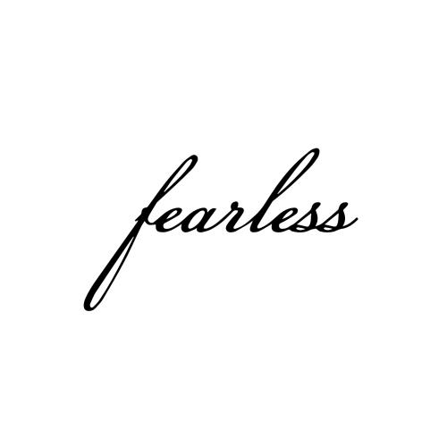 Fearless - Semi-Permanent Tattoo By Easy.ink™ - The Revolutionary Long ...