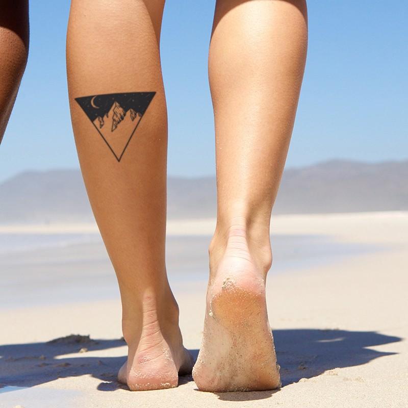 J A D E N W A N G on Instagram: “Mount Everest for Yvonne🏔  #jadentattooing” | Triangle tattoo, Tattoos, Instagram