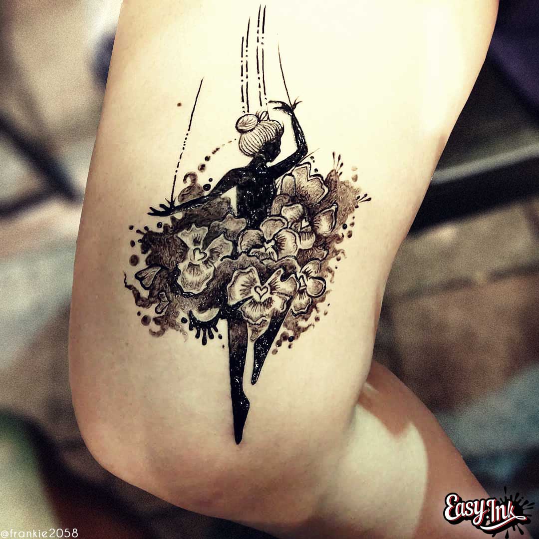 Semi-Permanent Tattoo Freehand Ink - Full Kit - easy.ink™