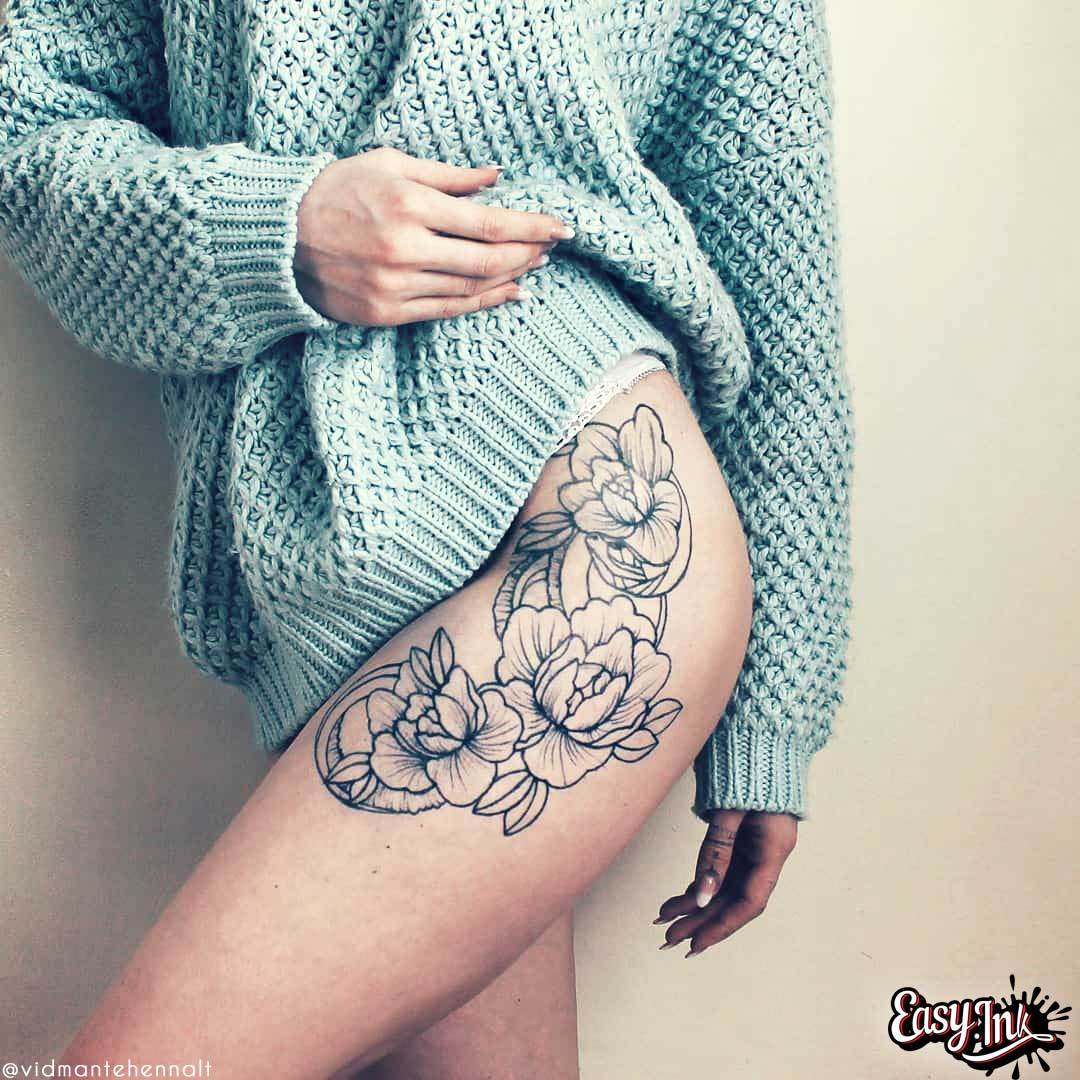 Semi-Permanent Tattoo Freehand Ink - Basic Kit