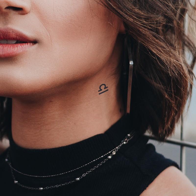 Xpose Tattoos Jaipur - Capture the essence of balance and harmony with a  stunning Libra symbol tattoo. The Libra zodiac sign represents fairness,  diplomacy, and an appreciation for beauty. . . #libratattoo #