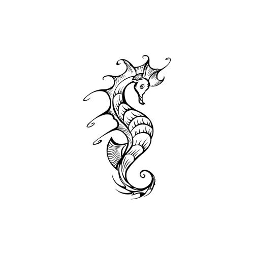 seahorse tattoo designs - Clip Art Library