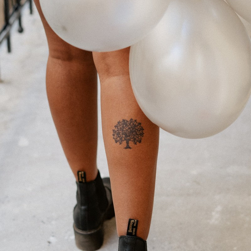 rubber tree tattoo Topiary Tree Tattoo