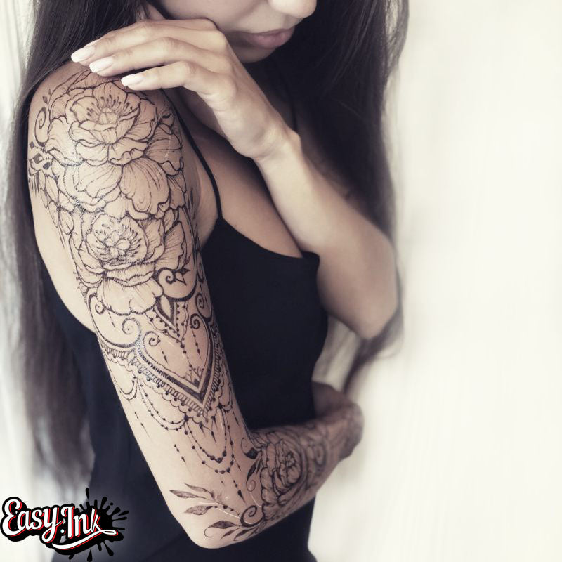 Semi-Permanent Tattoo Freehand Ink - Basic Kit