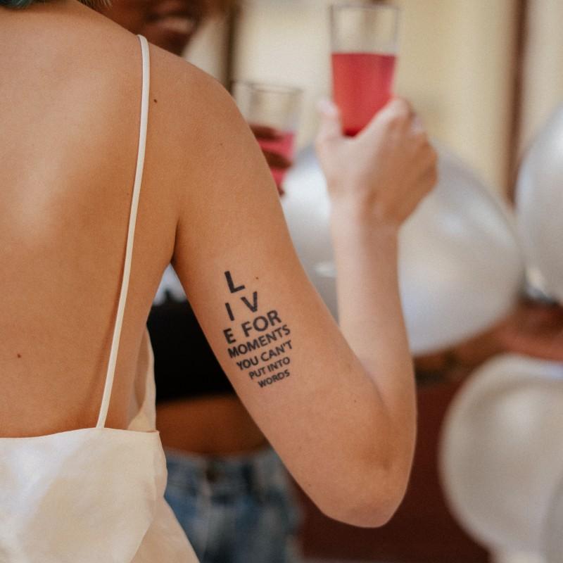 Live For Moments You Can't Put Into Words